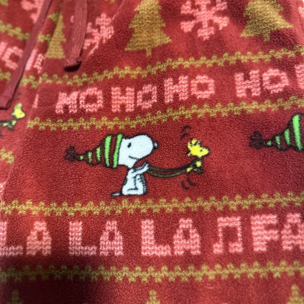 Peanuts house/sleep/lounge‎ fleece pants size large